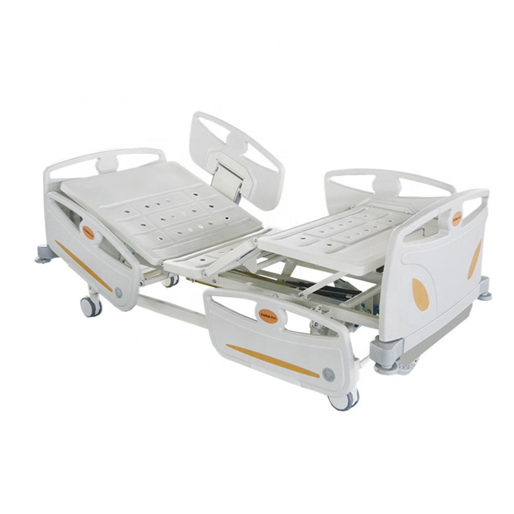 ABS double crank medical bed for sale manual 2 functions hospital bed