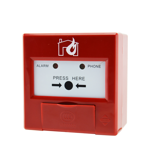 Fire Fighting Emergency Break Glass Manual Call Point Connect with Siren