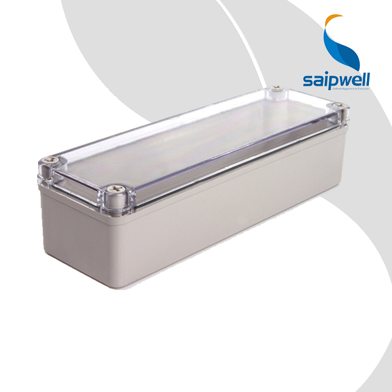 SAIP/SAIPWELL Project Box 80*250*70mm Indoor ABS&PC IP66 Electronic Din Rail Enclosure