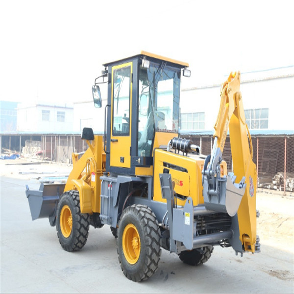 1 ton mini wheel loader backhoe loader mechanical loadering