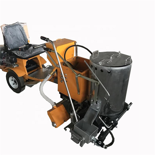 Truck highway thermoplastic road marking paint remover machine