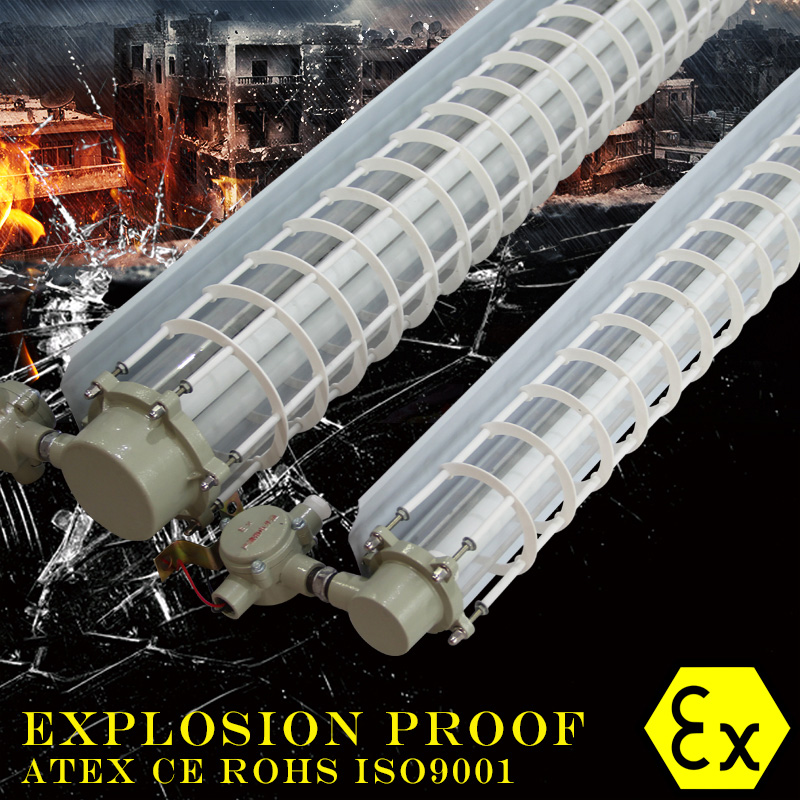 atex t8 explosion proof led fluorescent lamp