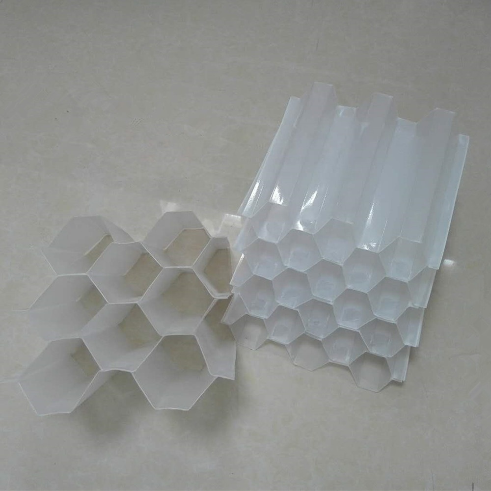 50 mm Hexagonal Plastic PP PV Clarifier Tube Settler media