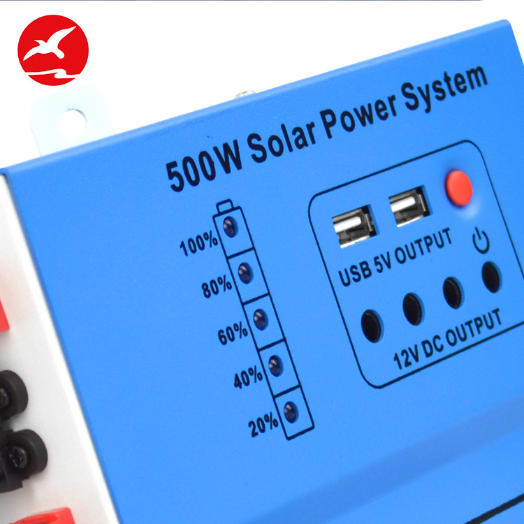 Professional 15A PMW 100w 150w solar power lighting generation system