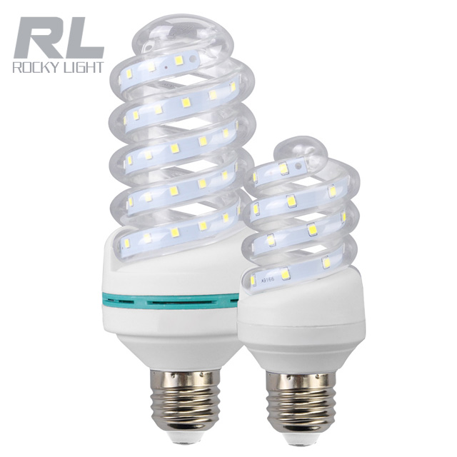 Rocky light U&spiral bulb 5W 7W 9W 12W 85-265V SMD LED bulb