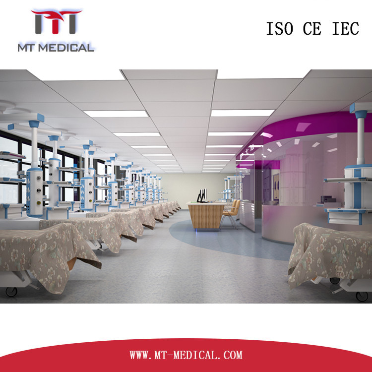 Factory price Medical Gas Equipment Ceiling ICU Beam double arm Pendant System