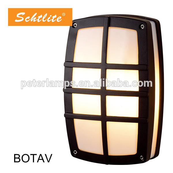 BOTAV.S2 Amazon Hot Selling NO MOQ PC Aluminum Outdoor Wall Lamp E27 G24 Bulkhead Light Covers