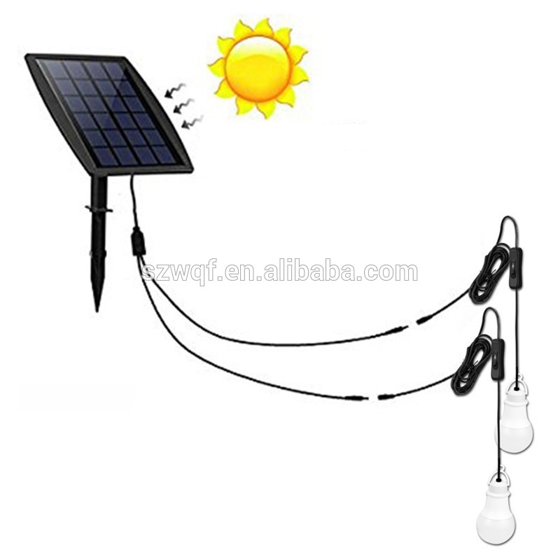 Solar bulb lights