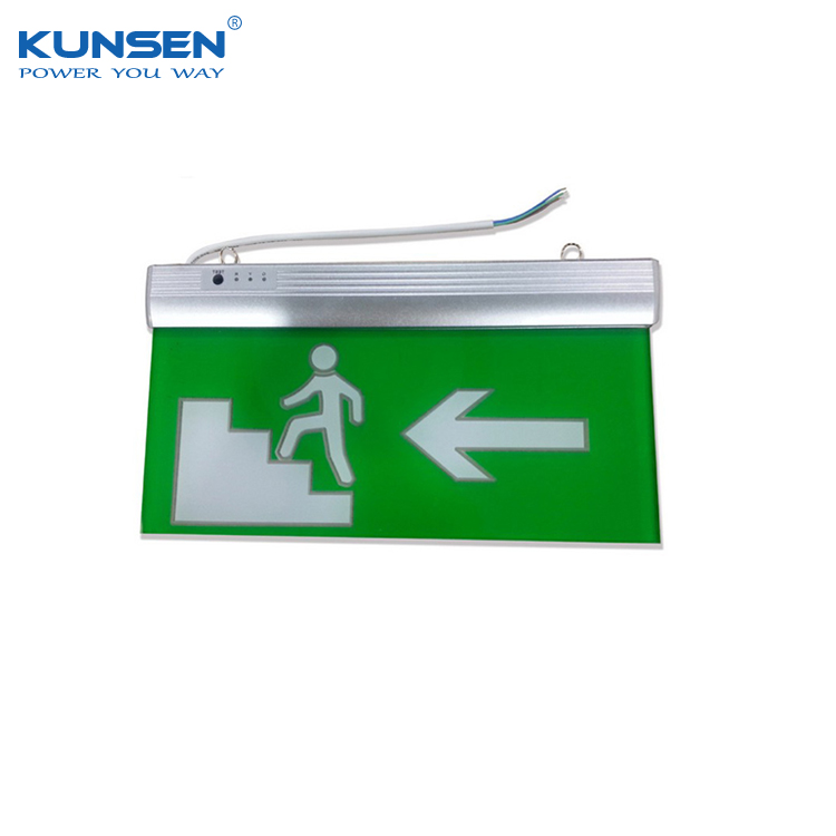 New products IP30 high quality 3W 3.6V battery pack Exit Sign Light