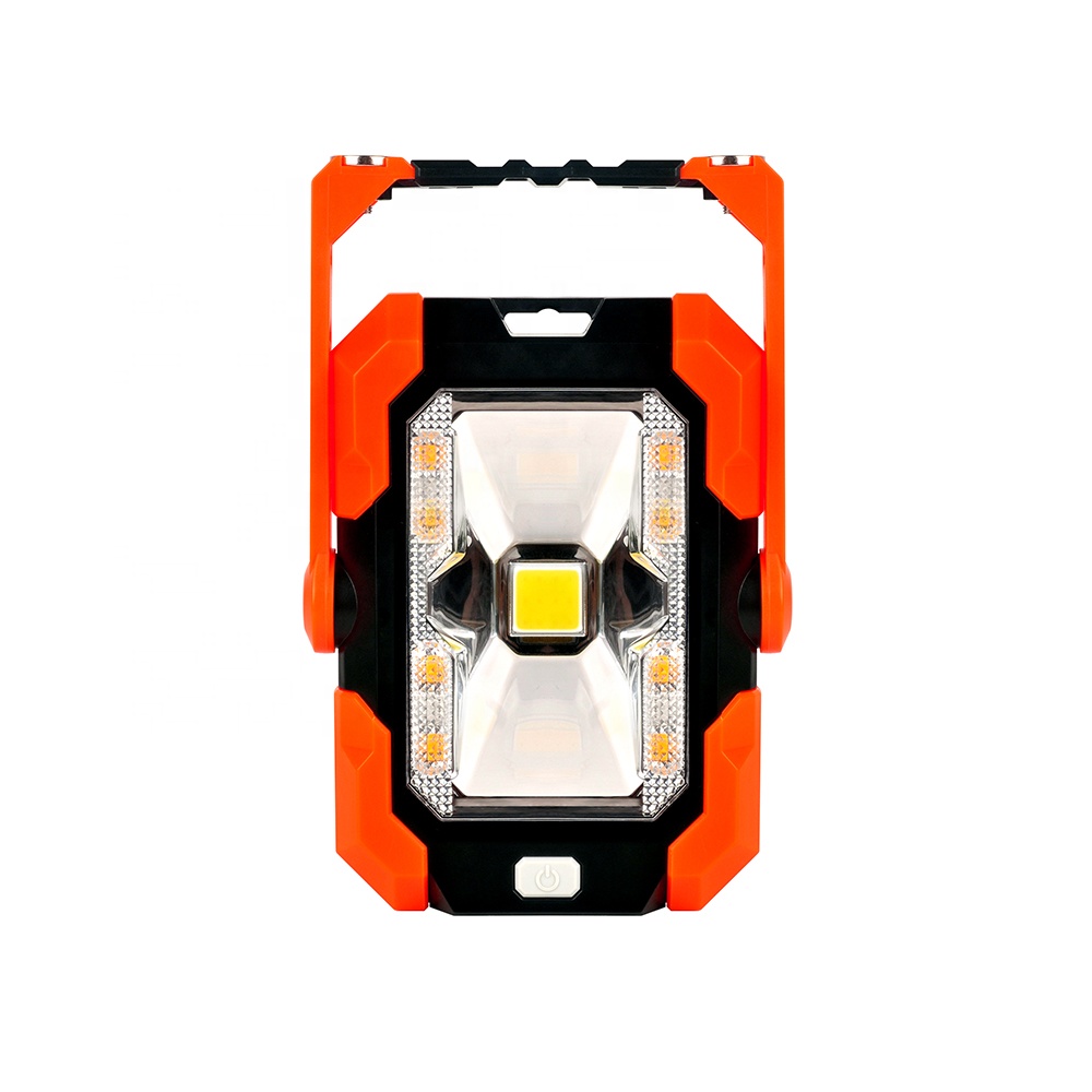 New Arrival QF- 192 4 in 1  IP 64 Waterproof Solar Portable Work Light with Lithium Battery Fit for Camping Climbing Emergency