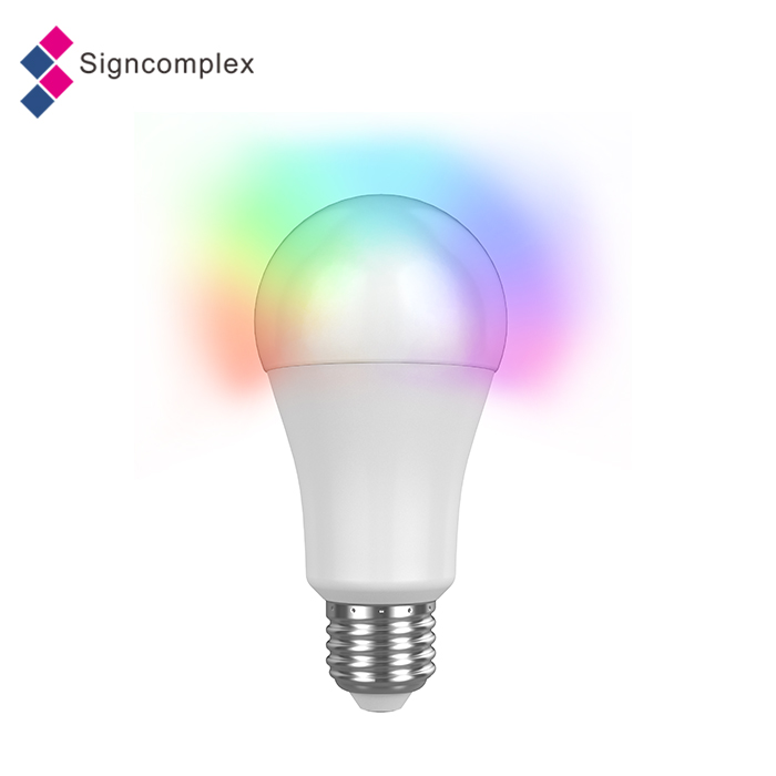 4.5W 7W Compatible with Android IOS Amazon Alexa Google Assistant Smart LED RGB Light Bulb