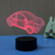 Dropship Car shape acrylic table lamp for kids 3d night light gifts
