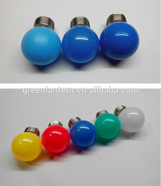 IP65 Waterproof Holiday Decoration Small LED Bulb 1W E27 B22 Mini Color G45 LED Party Light