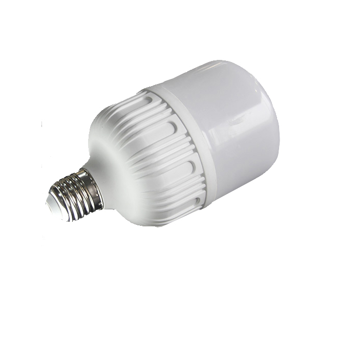 High efficiency SMD2835 aluminum+plastic 5w 9w 18w 28w 38w 48w led T shape bulb