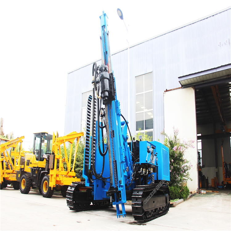 Piling Machine For Pole Hole Drilling,Spiral Post Used Pile Driver,Excavator Bore Pile Drilling Machine