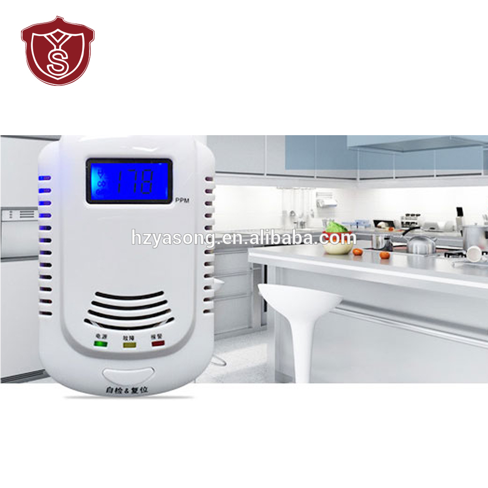 HA-02 High quality intelligent home security alarm multi-gas detector