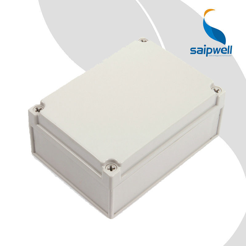 SAIP/SAIPWELL Quick Offer ABS Waterproof Box 125*175*100mm Weatherproof Wall Mount Gray Cover Airtight Plastic Box