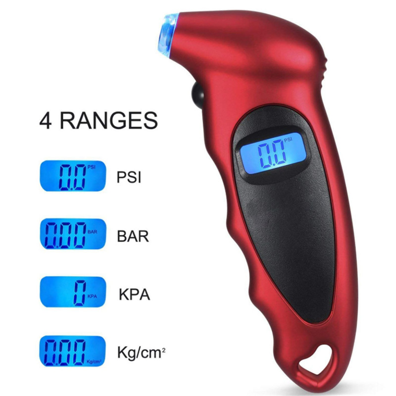 Hot Sale Digital Pressure Gauge Presser Monitor Truck Tire Gauges Air Pressure Car Tester