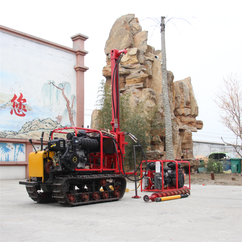 Air compressor dth drilling rig Water well bore hole drilling rig
