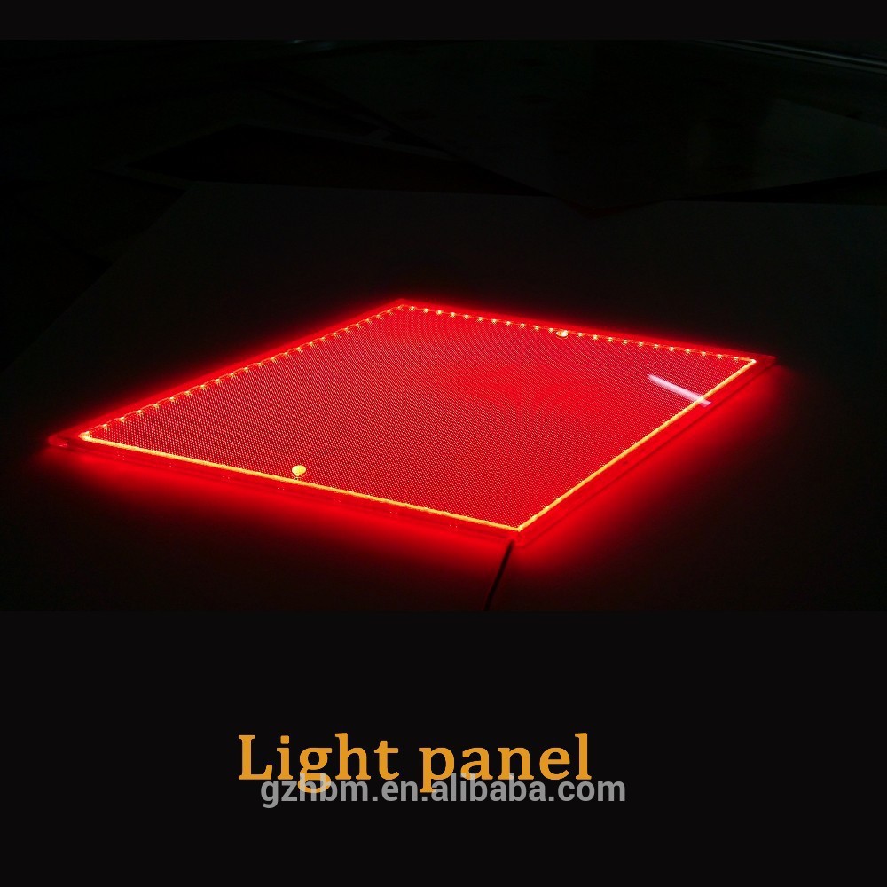 High quality 4mm Led Polystyrene Embossed LGP led acrylic light diffuser sheet  led light guide panel