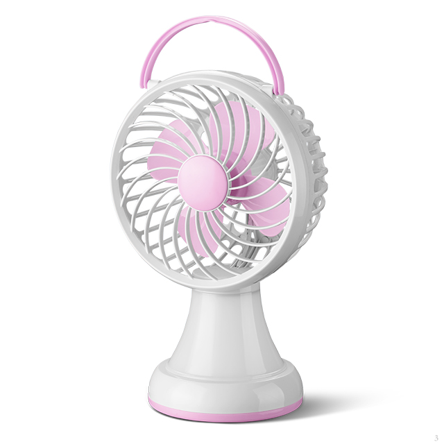 4 inch rechargeable mini handy fan