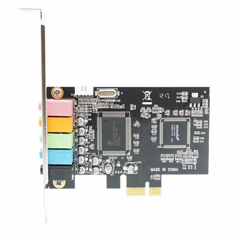 PCI express Sound card  PCI-E  Audio Card  recording studio sound card  for PC  CMI 8738 Chipset