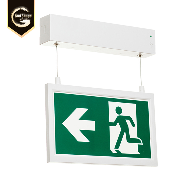 Europe Running man safety led acrylic emergency sign exit sign