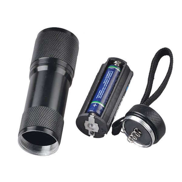 Factory Price Cheap 9 LED Ultra Violet UV Flashlight