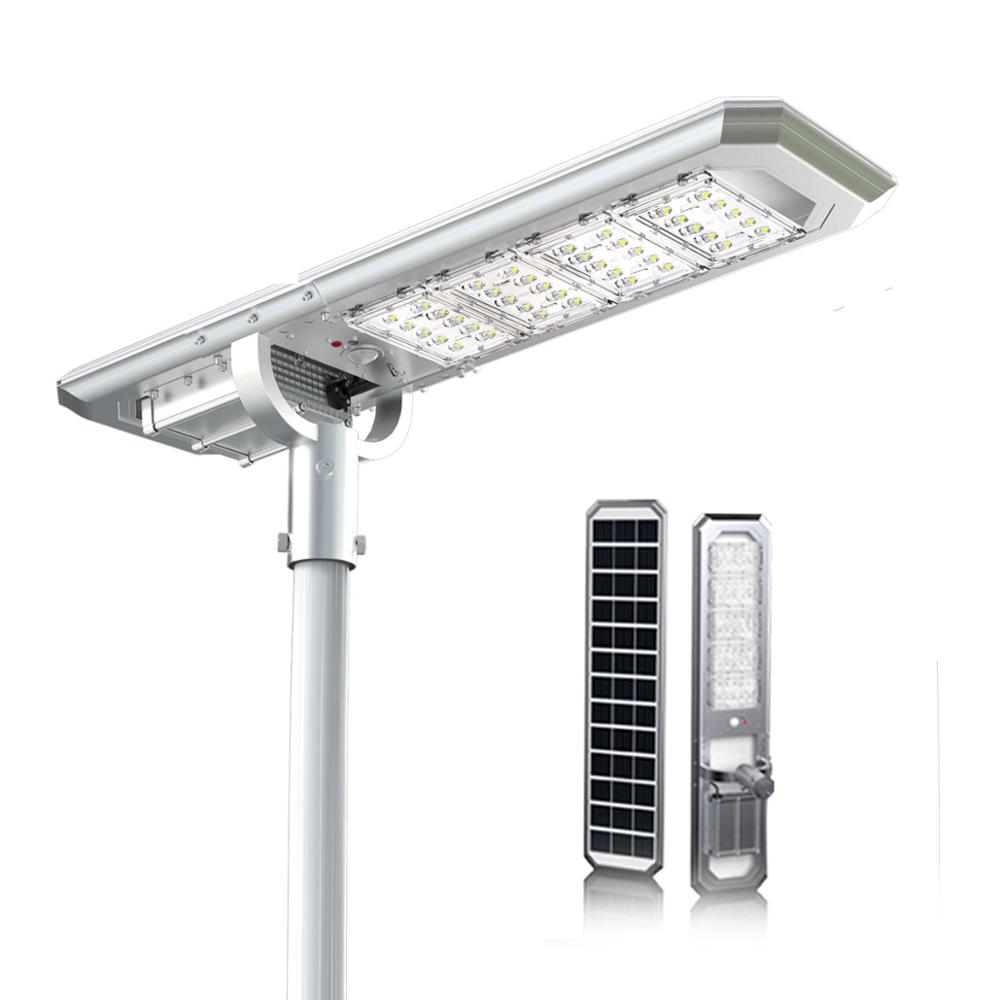 Fast delivery outdoor integrated solar street lamp 20w solar lighting aluminum