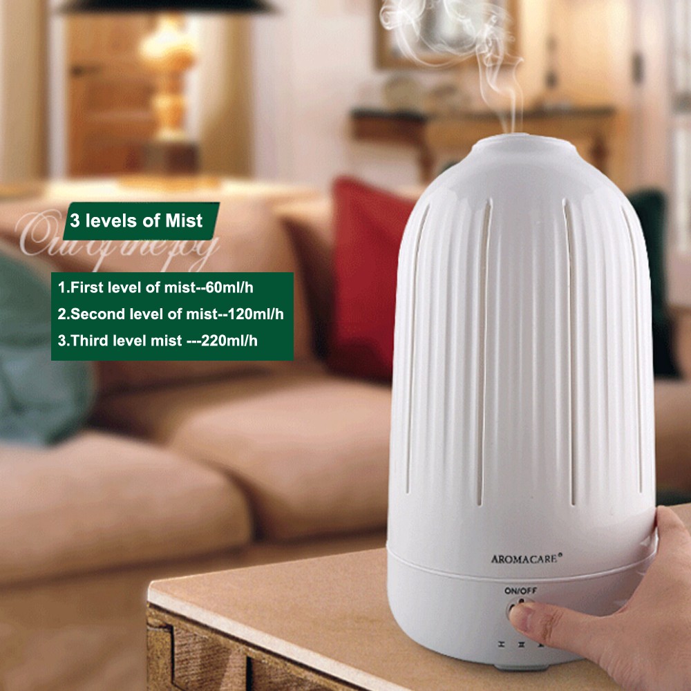 Ultrasonic aroma diffuser supplieraromatherapy humidifier gold factory