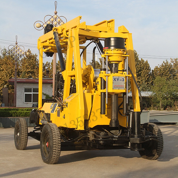Truck mounted borehole drilling rig prices / 200m deep hydraulic borehole water well drilling rig