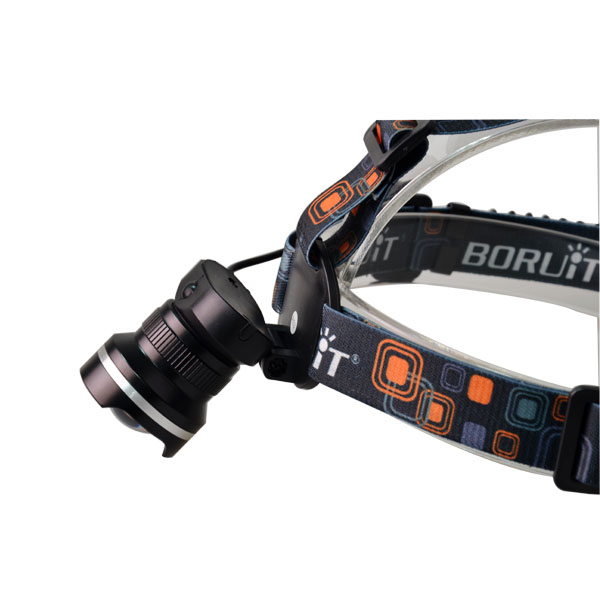 8 UV + 4 White LED Dual Headlamp 12 LED Dual Light Source Headlamp