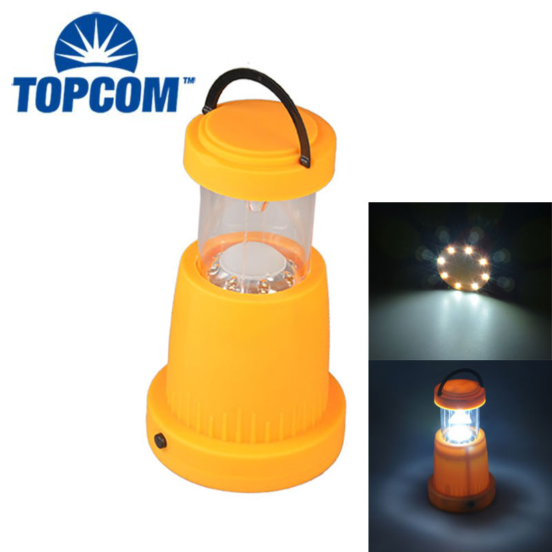 Camping LED Lamp Plastic Telescopic LED Camping Lantern Power LED Lantern