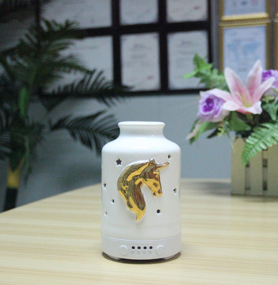 Ceramic Ultrasonic Air Humidifier Aroma Car Ultrasonic Aroma Diffuser