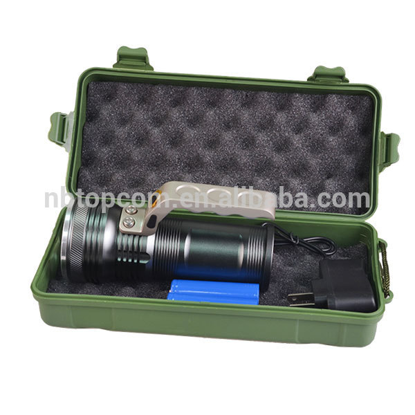 Battery Powered Strong Light LED Rechargeable Hand Torch Lantern