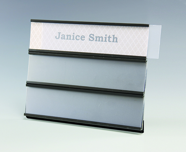 Custom Wall mounted aluminum profile office metal door sign door plate