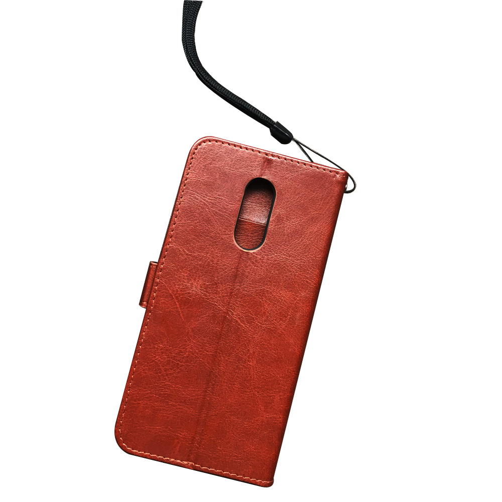 PU Leather Flip Case For Zenfone Max M2 Case