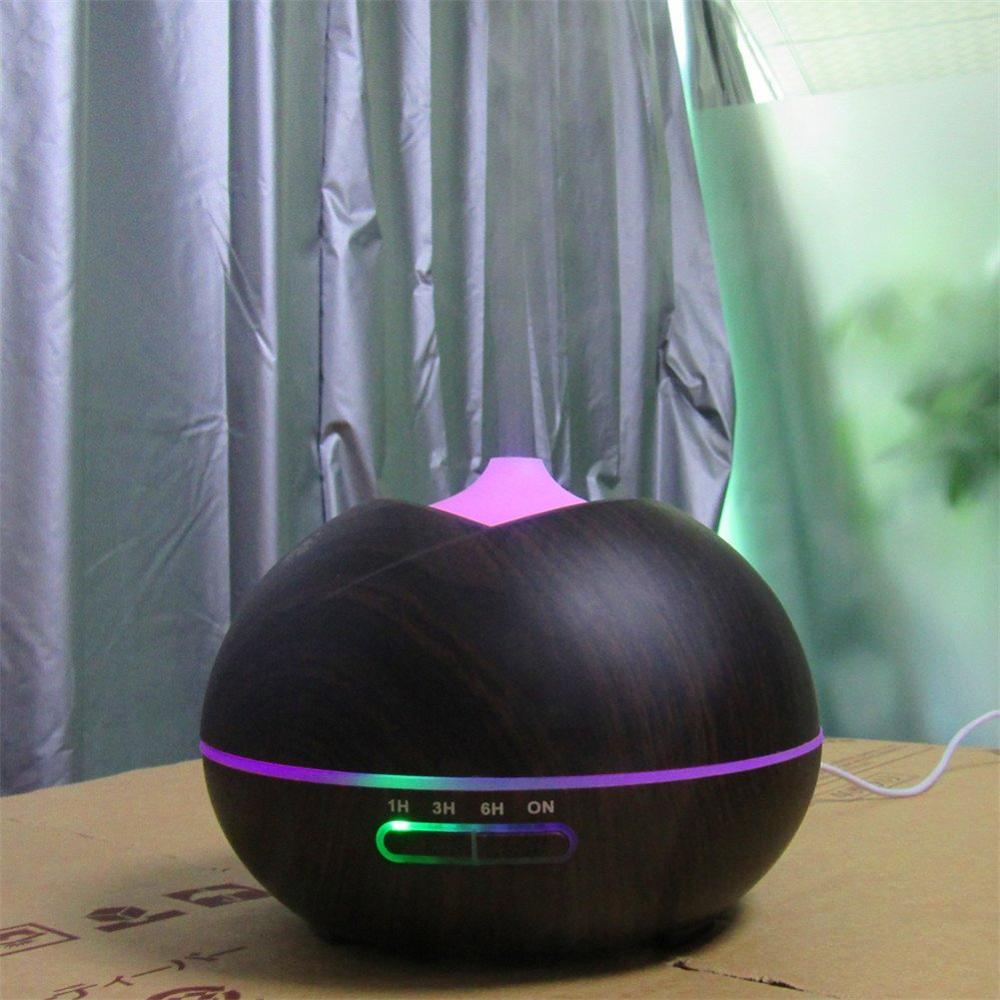 New Hot Wooden Electric Aroma Diffuser Fragrance Mist Aroma Humidifier 400ml