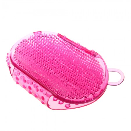 Silicone Glove Brush Bath Scrub Anti-Fat Body Arm Leg Boy Massage