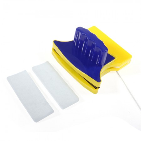 Double Side Glass Wiper Magnetic Window Useful Cleaner Cleaning Brush Pad