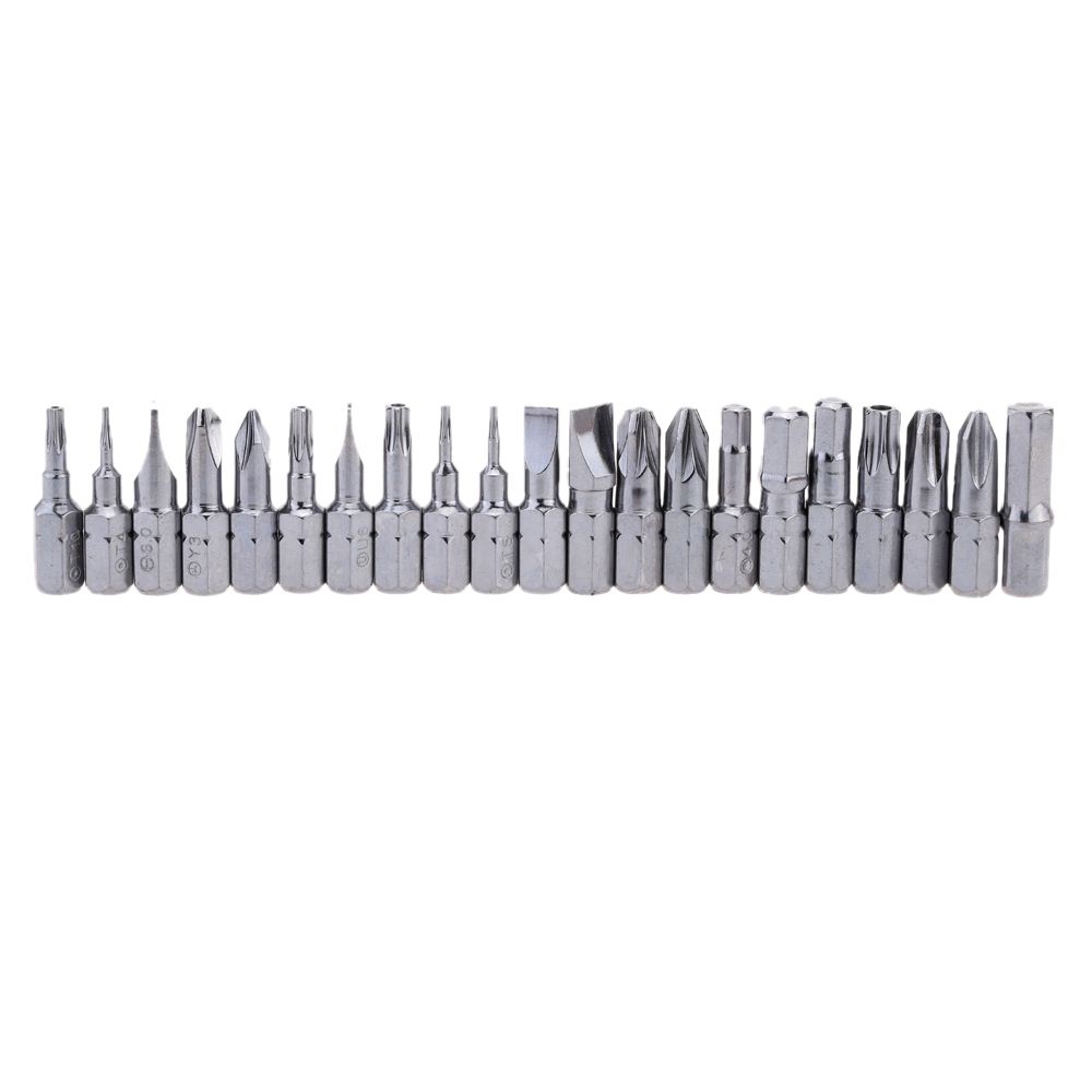 Great Handy Repair Tool Kit 33 in 1 Screwdriver Flexible Ratchet Screwdriver Set with Tweezers Sockets Phillips Slotted Torx Bit