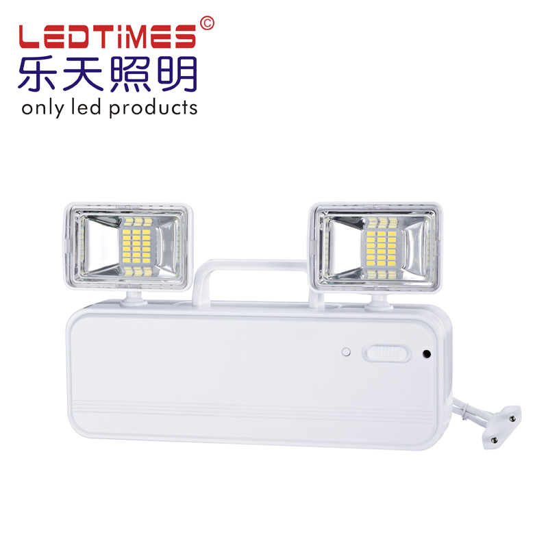 Thailand Vietnam sell 500LM Portable Security Safety Twin heads Rechargeable Emergency Light