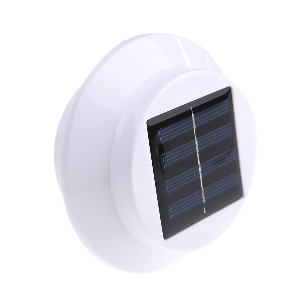 3pcs white LEDs Solar-powered Light Polycrystalline Solar Panel Rechargeable Waterproof Environmental-friendly for Garden Yard