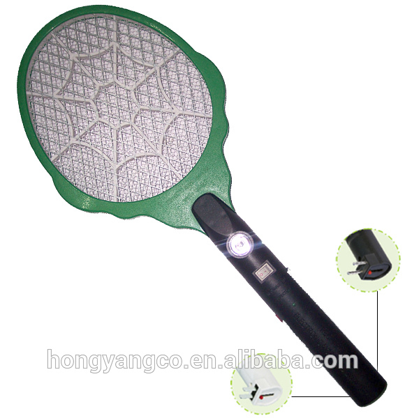 popular rechargeable electric bug killer bat mosquito swatter racket