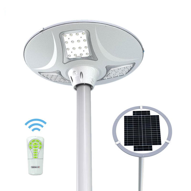 2019 Trending product outdoor round deco solar led garden light 20 watt solar street light