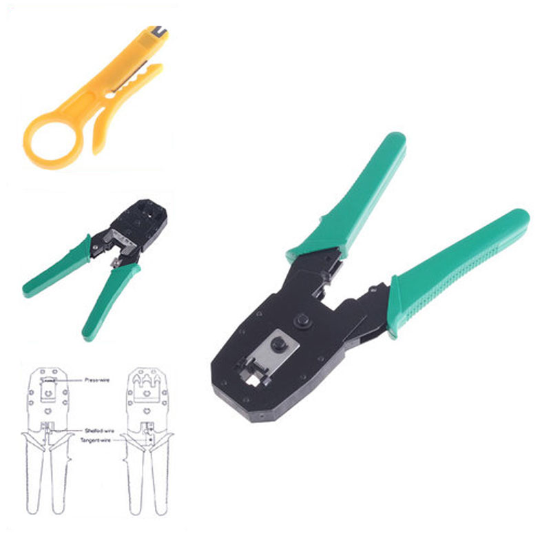 Multifunctional Tool Crimp RJ45 RJ11 Wire Cable Crimper Crimp PC Network Hand Tools Cable Crimper Crimping Tool Network Crimper