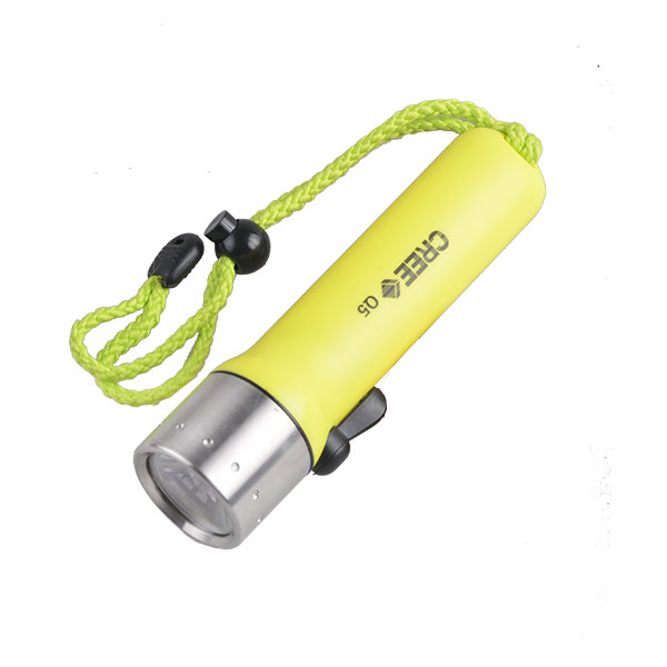 Diving Flashlight 4 aaa Batterirs ABS Stainless Waterproof XPE Led Lamps For Diving