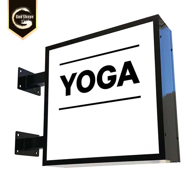 Best sale square business led lightbox acrylic box led box