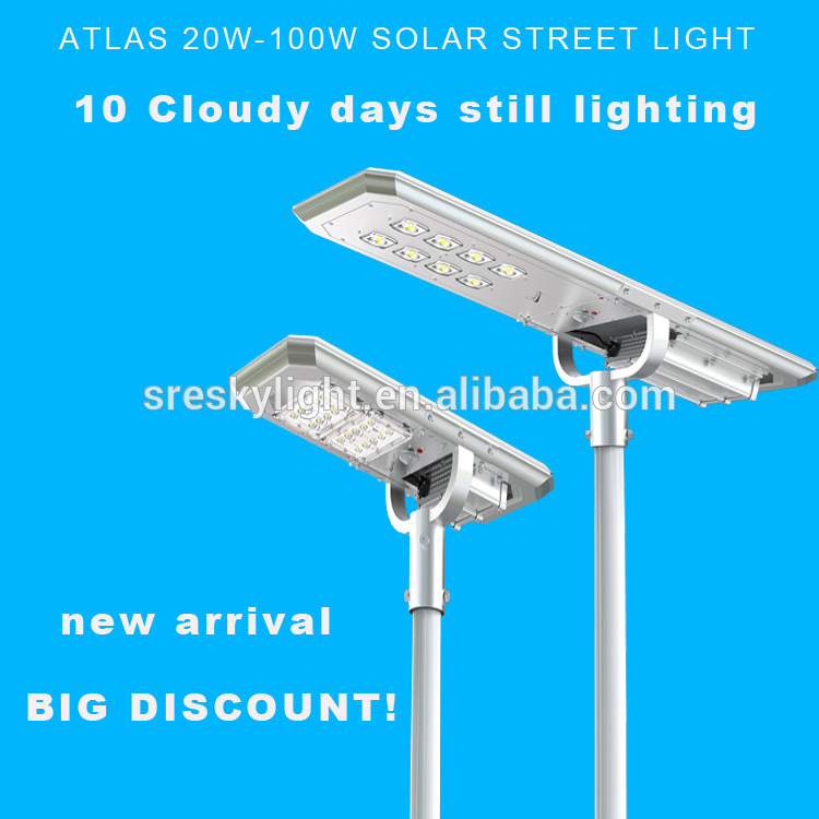 Well Designed Anti-Theft Solar Street Light With Remote Control