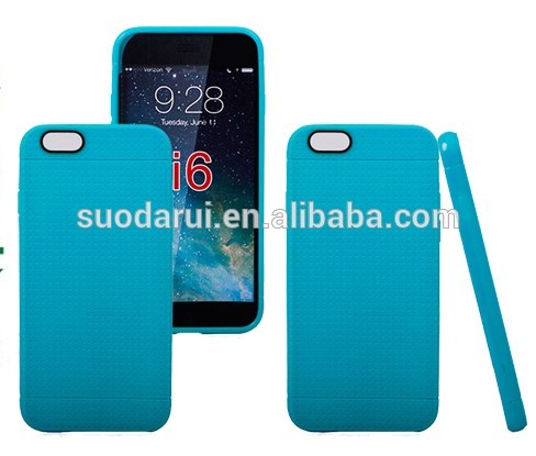 For Apple iPhone 6 TPU Silicon Soft Cover Case, Mix Colors